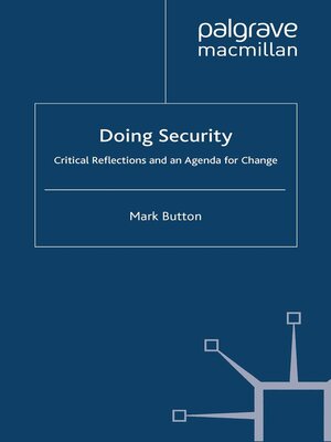 cover image of Doing Security